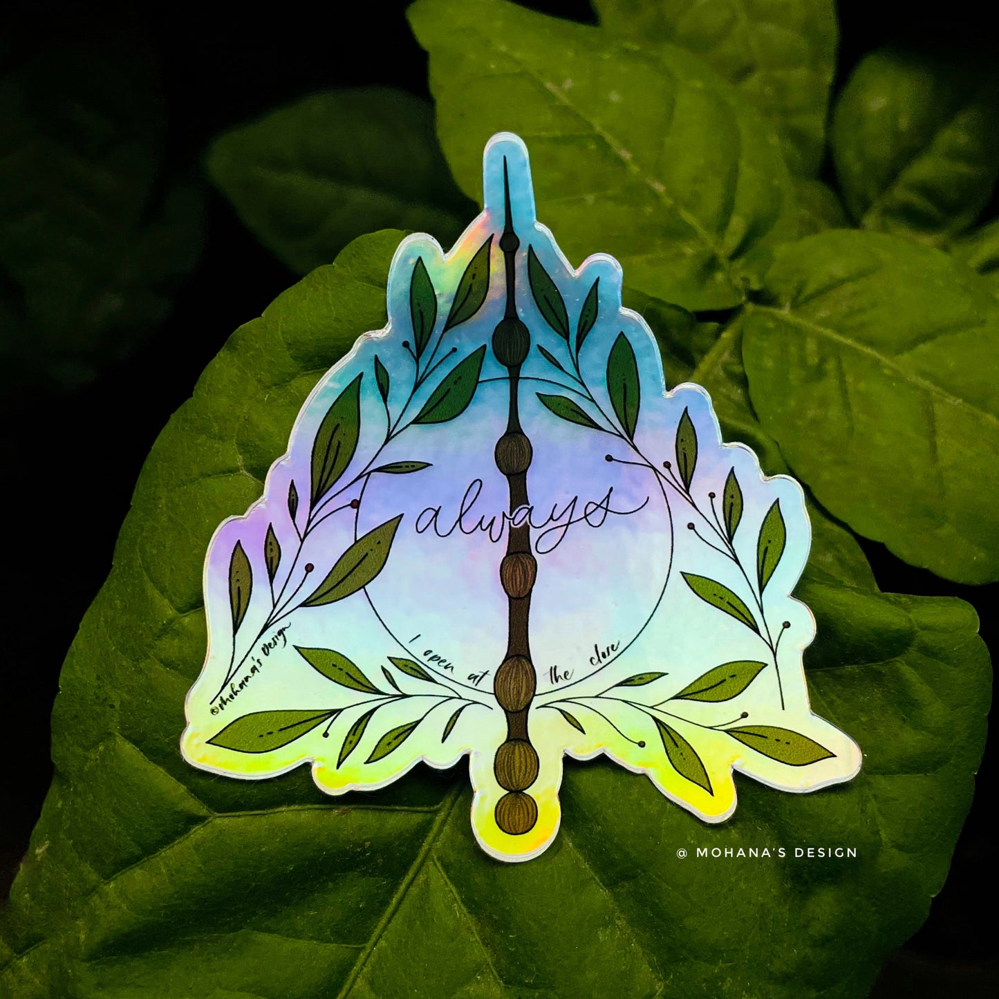 Always - Harry Potter Holographic Sticker