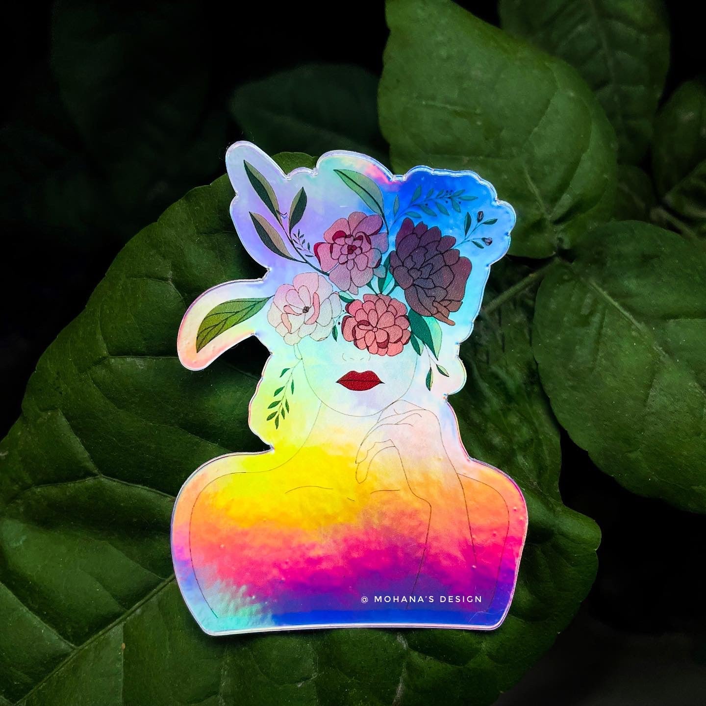 Fearless - Holographic Sticker