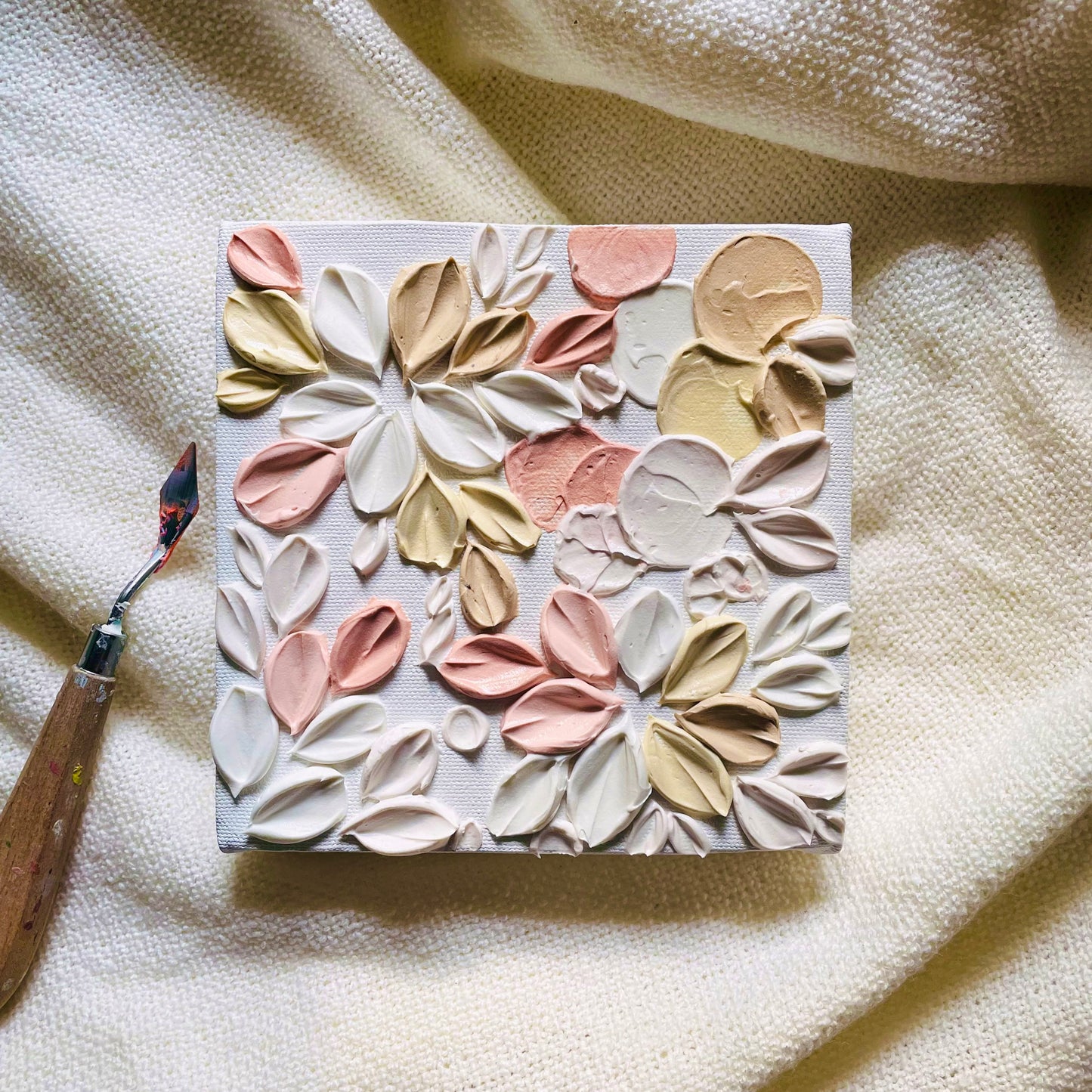 White Magic ~ Mini Textured Collection (6 x 6 inches)