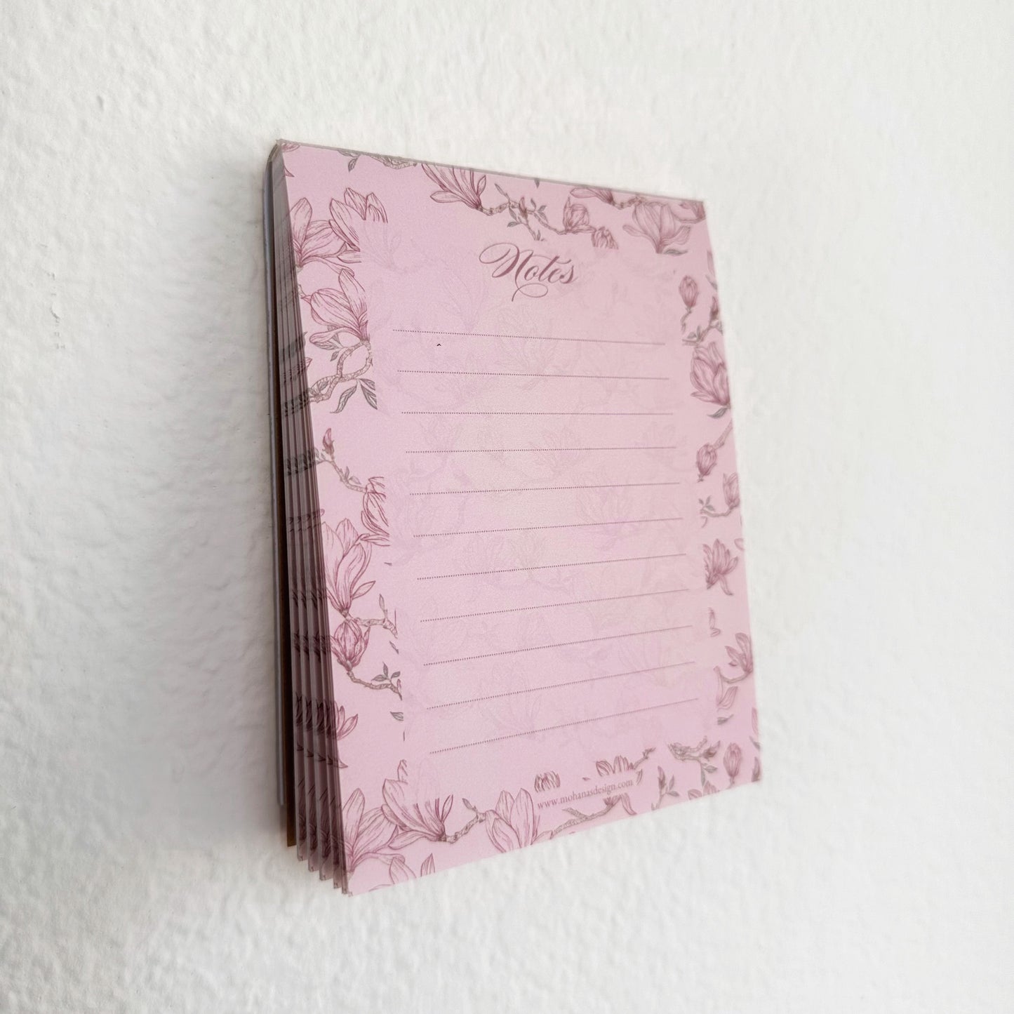 Whimsical Magnolia Notes ~ A6 size