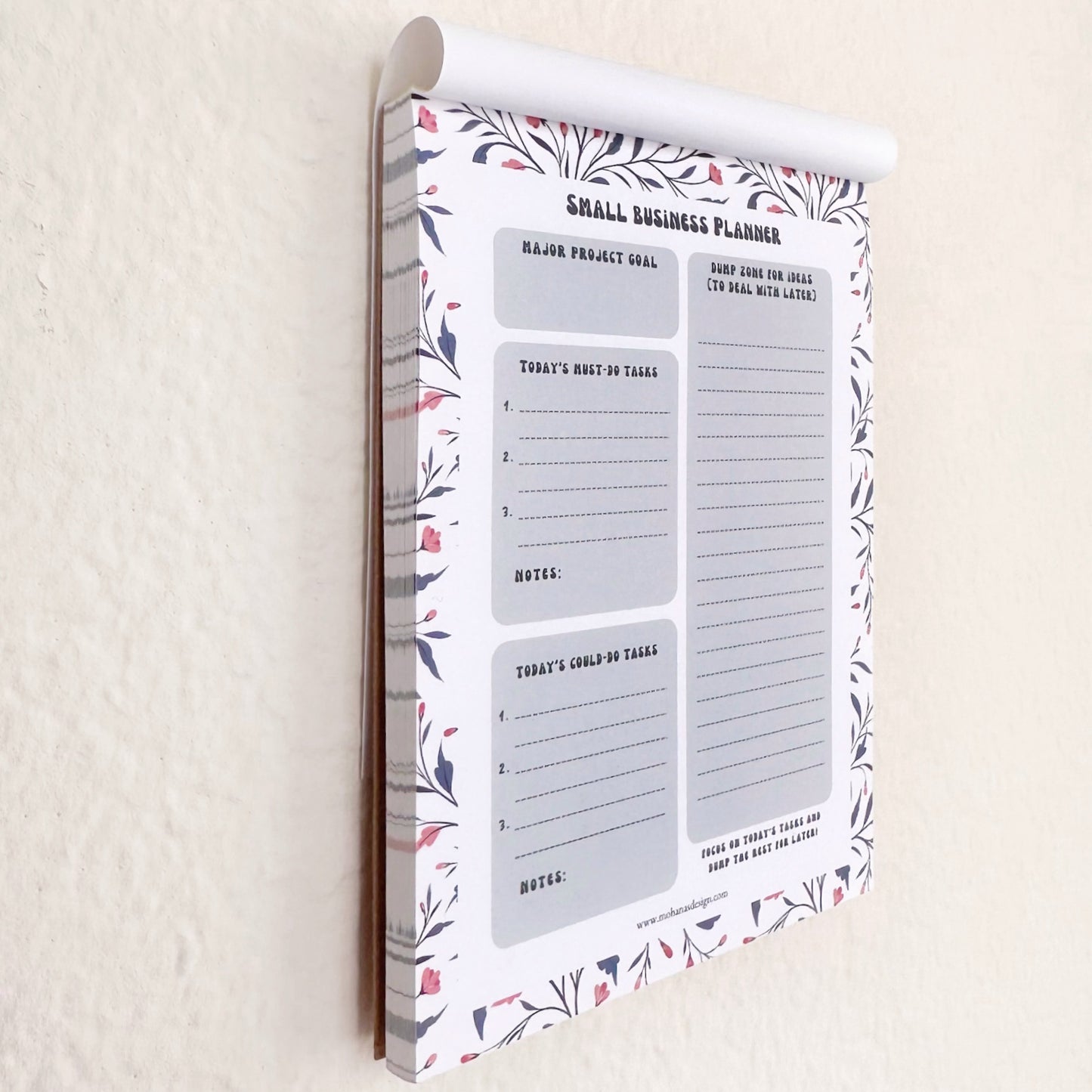Small Business Planner ~ A6 size