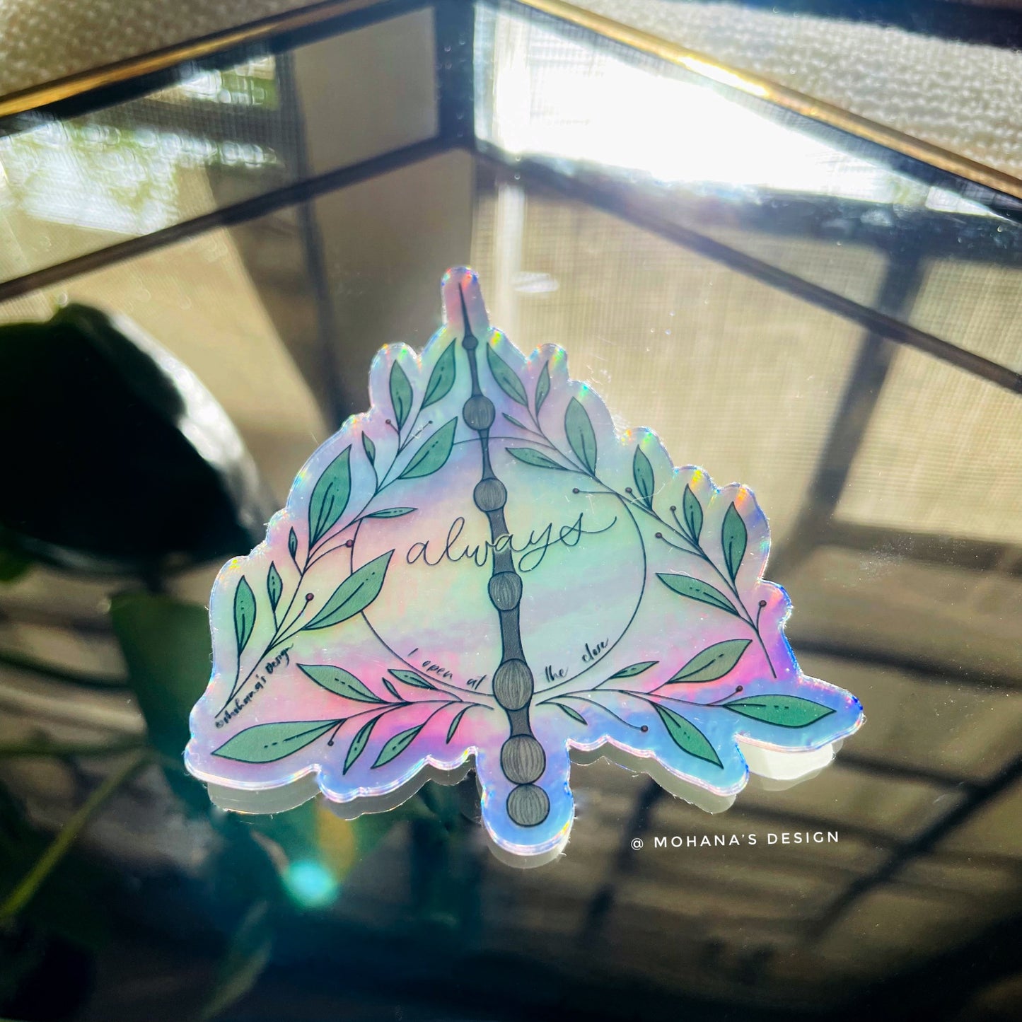 Always - Harry Potter Holographic Sticker