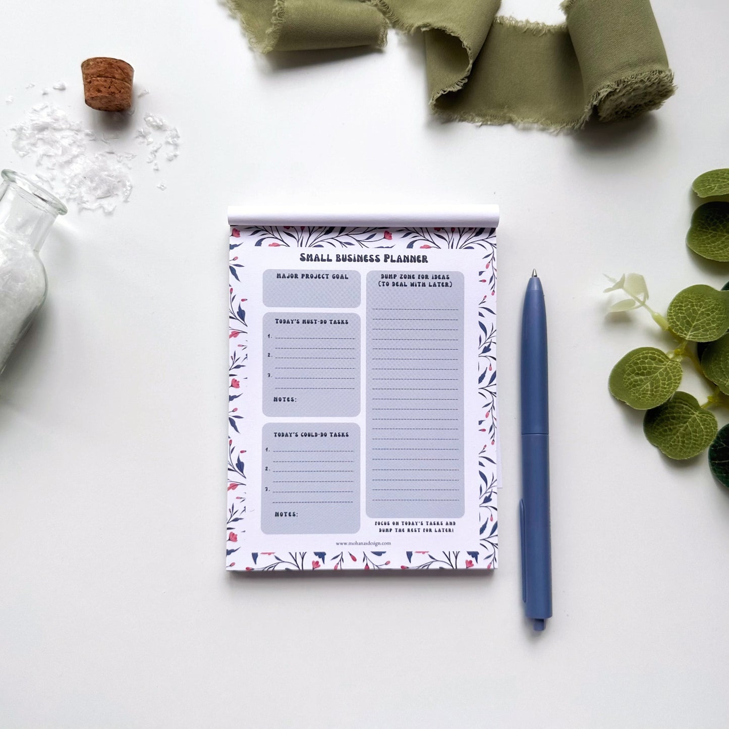 Small Business Planner ~ A6 size