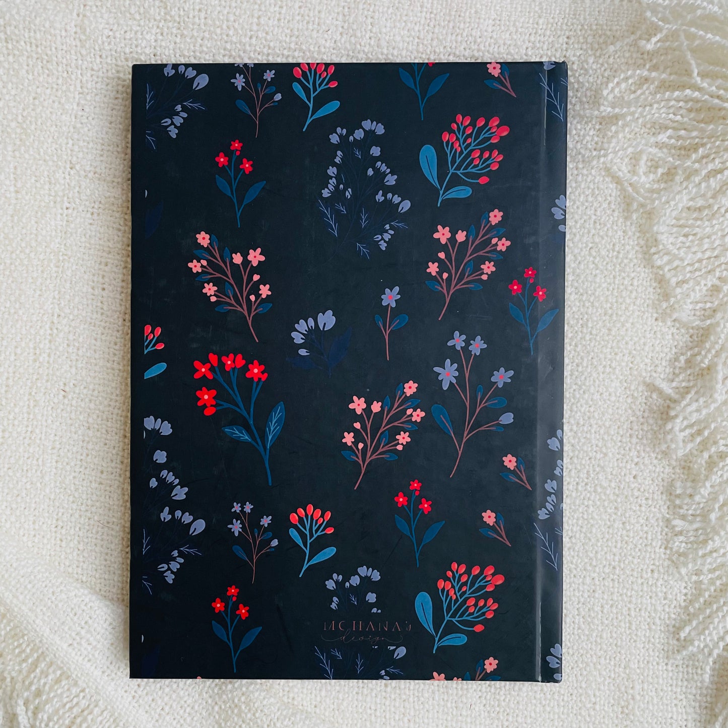 One day at a time ~ Illustrated Hardcover Notebook