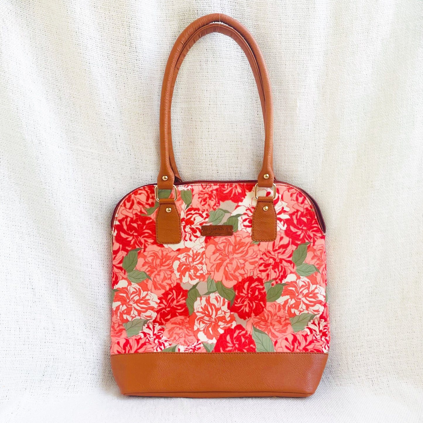 Fiery Dahlias Totebag