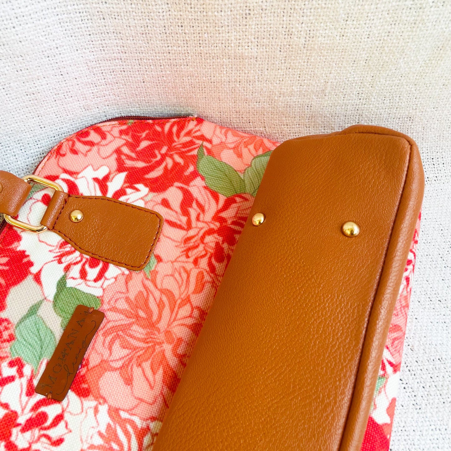 Fiery Dahlias Totebag