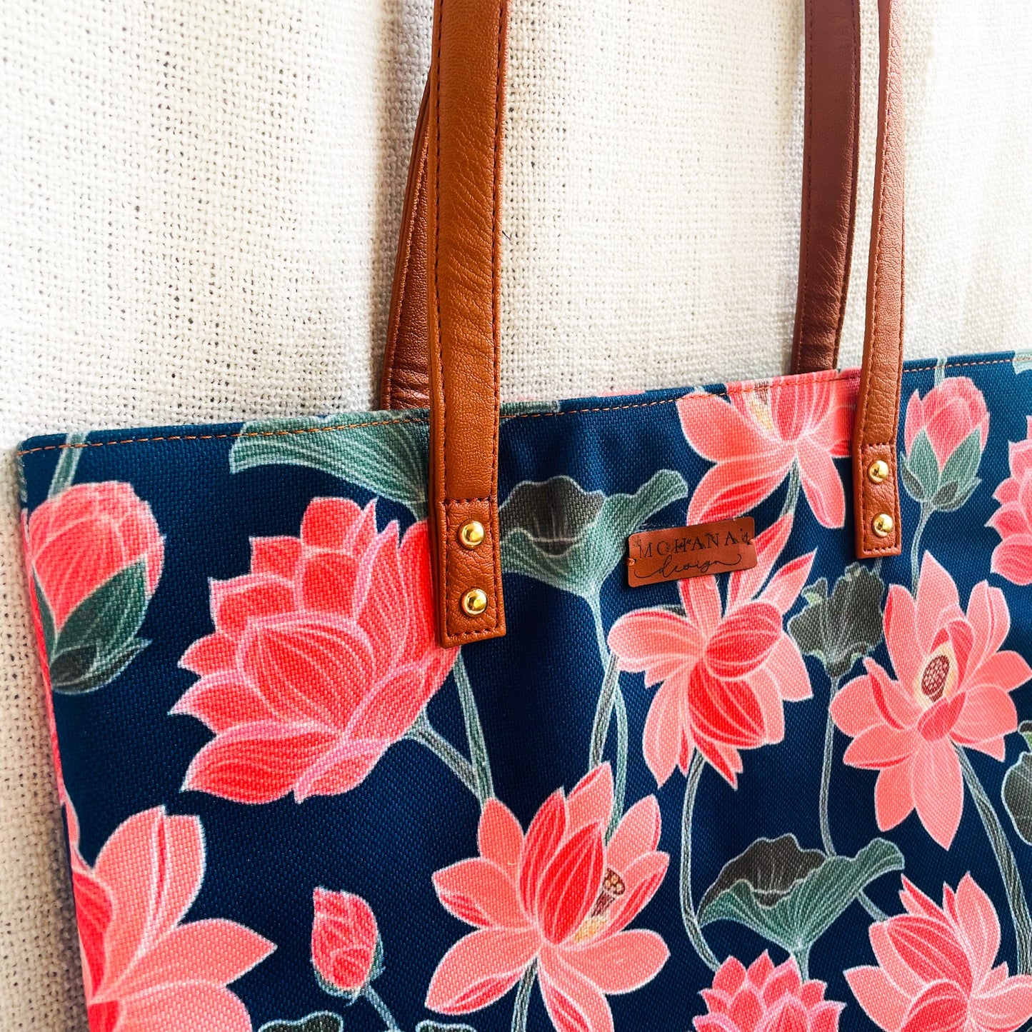 Heavenly Lotuses Totebag