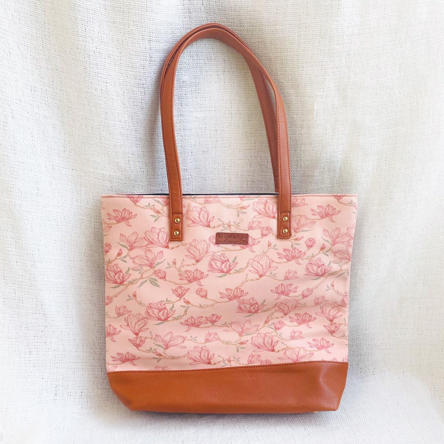 Whimsical Magnolias Totebag