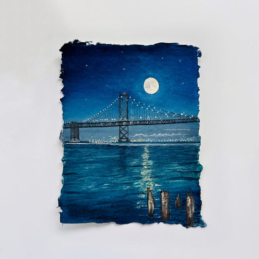 Baylight - Original Gouache Painting