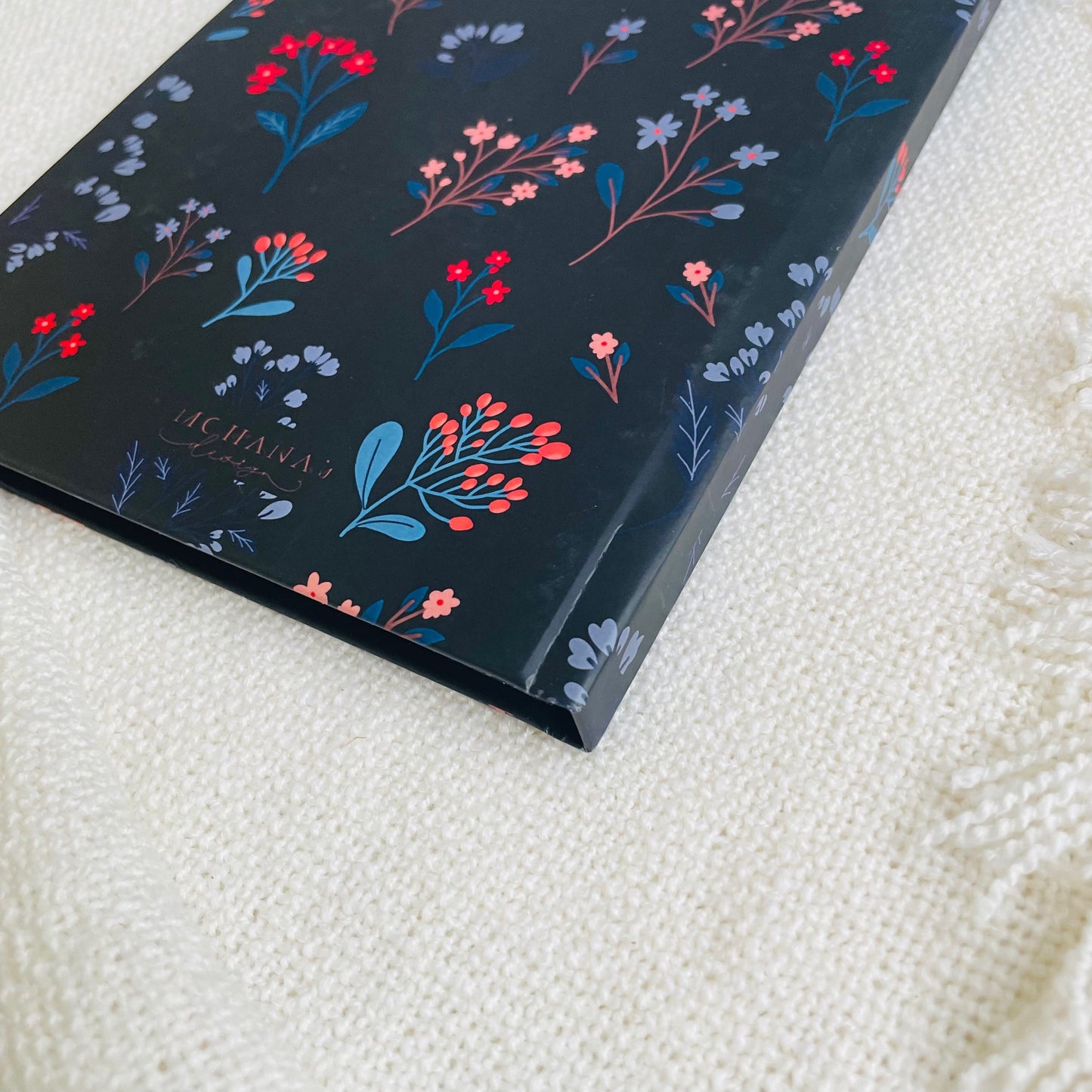 One day at a time  ~ Illustrated Hardcover Notebook